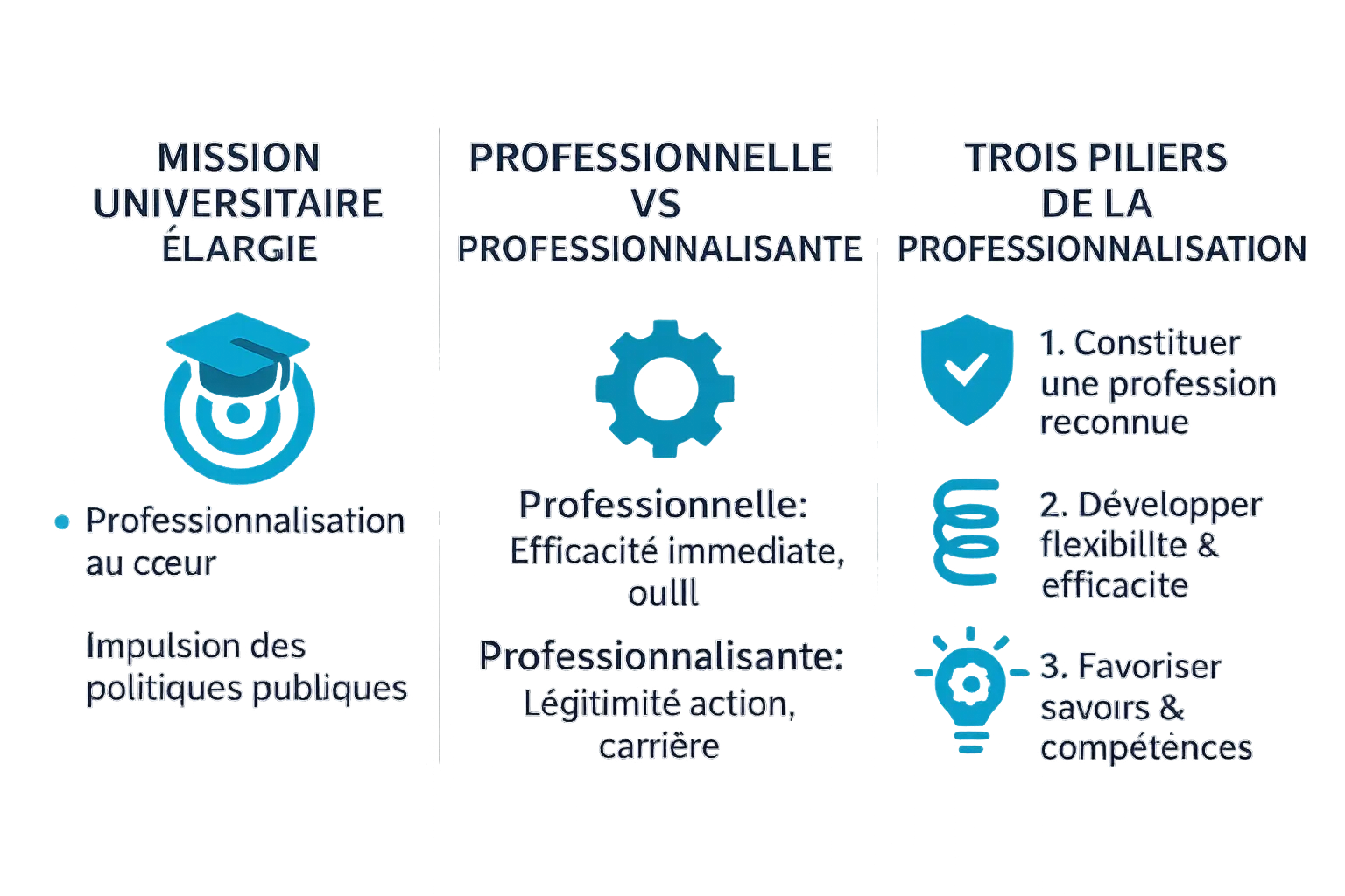 Étudiante en amphi travaillant sur son ordinateur, illustrant la professionnalisation des formations universitaires.
